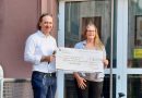 Spendenscheck an „Aktion Deutschland hilft“